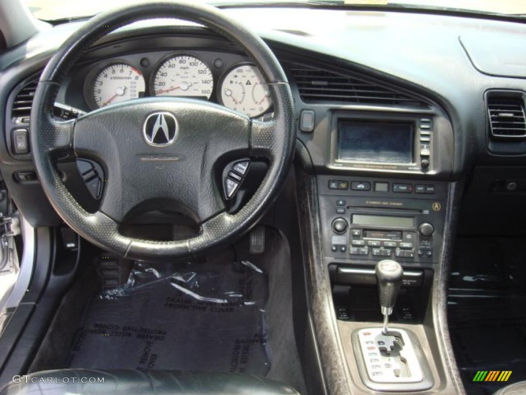 2003 Acura TL 3.2 Type S Ebony Dashboard Photo #49768900