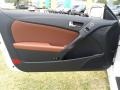 Brown Leather Door Panel Photo for 2011 Hyundai Genesis Coupe #49769191