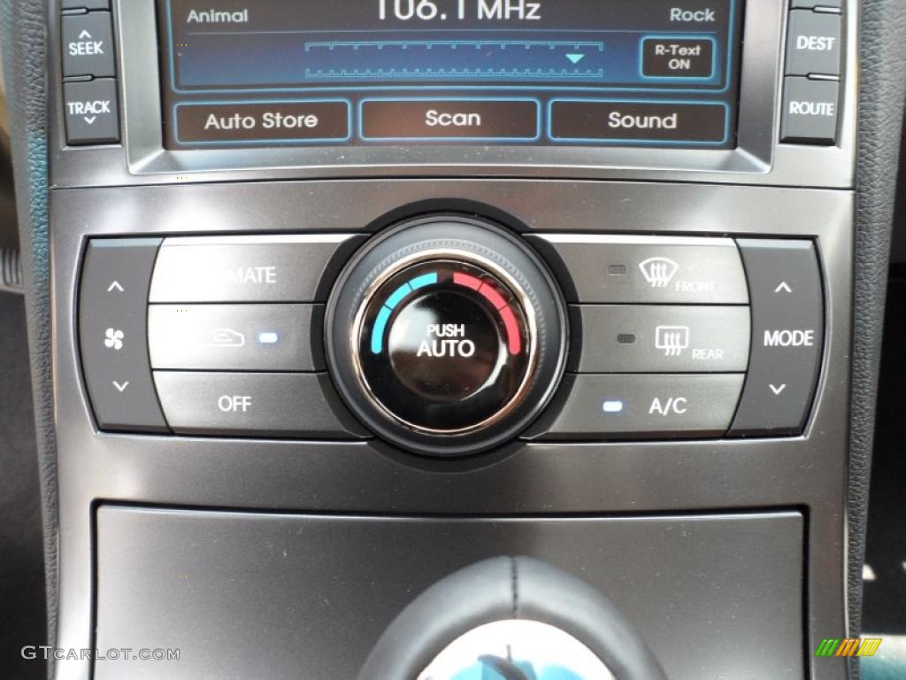 2011 Hyundai Genesis Coupe 3.8 Grand Touring Controls Photo #49769317