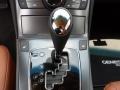 2011 Hyundai Genesis Coupe Brown Leather Interior Transmission Photo