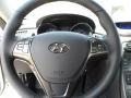 2011 Hyundai Genesis Coupe Brown Leather Interior Steering Wheel Photo