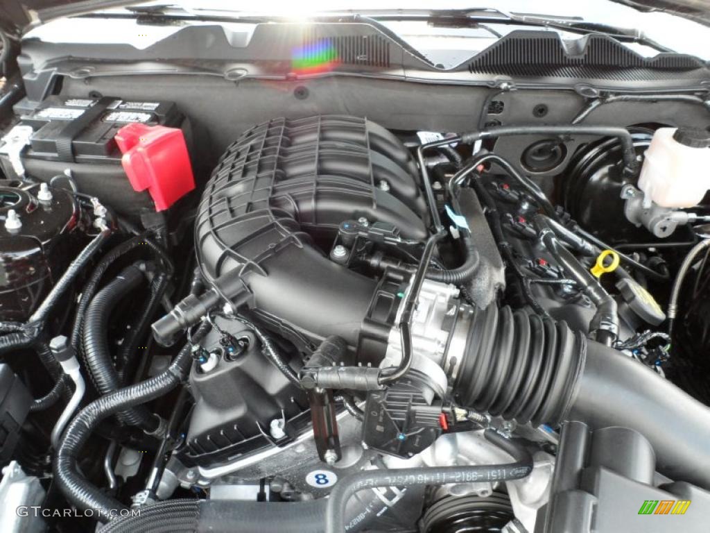 2012 Ford Mustang V6 Coupe 3.7 Liter DOHC 24-Valve Ti-VCT V6 Engine Photo #49769671