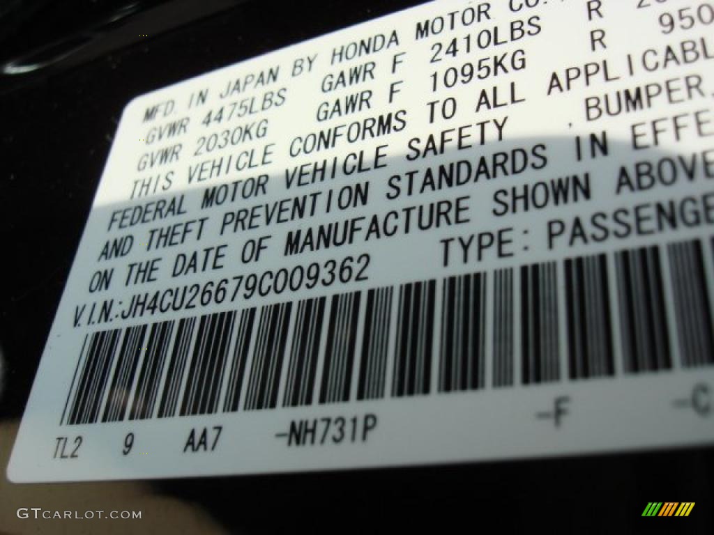 2009 TSX Sedan - Crystal Black Pearl / Taupe photo #21