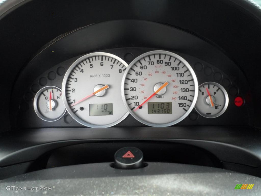 2002 Mercury Cougar V6 Coupe Gauges Photos