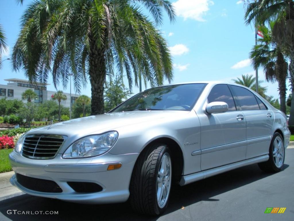 Brilliant Silver Metallic 2006 Mercedes-Benz S 55 AMG Sedan Exterior Photo #49771621