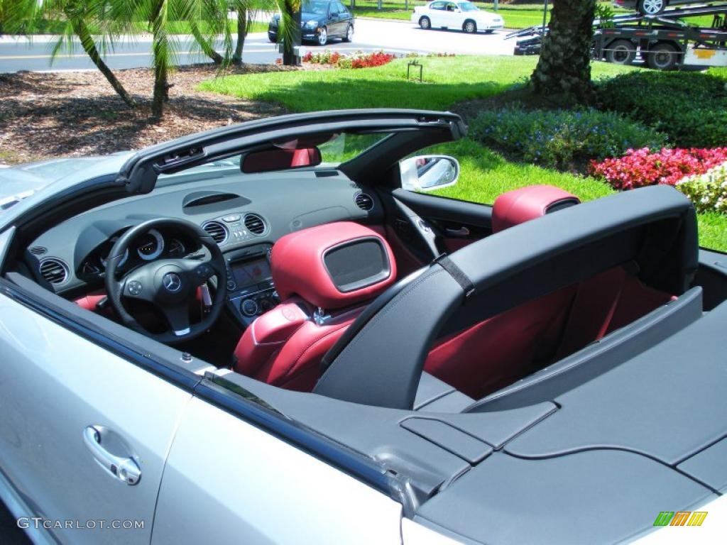 Silver Arrow Silver Metallic 2009 Mercedes-Benz SL 550 Silver Arrow Edition Roadster Exterior Photo #49772566