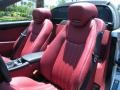 Red 2009 Mercedes-Benz SL 550 Silver Arrow Edition Roadster Interior Color