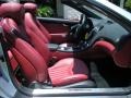 Red 2009 Mercedes-Benz SL 550 Silver Arrow Edition Roadster Interior Color