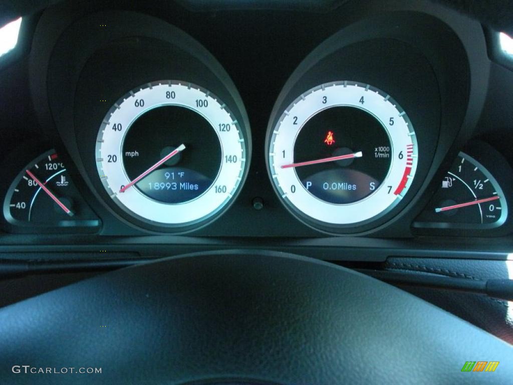 2009 Mercedes-Benz SL 550 Silver Arrow Edition Roadster Gauges Photo #49772785