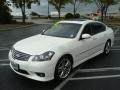 Moonlight White 2008 Infiniti M 45 S Sedan Exterior
