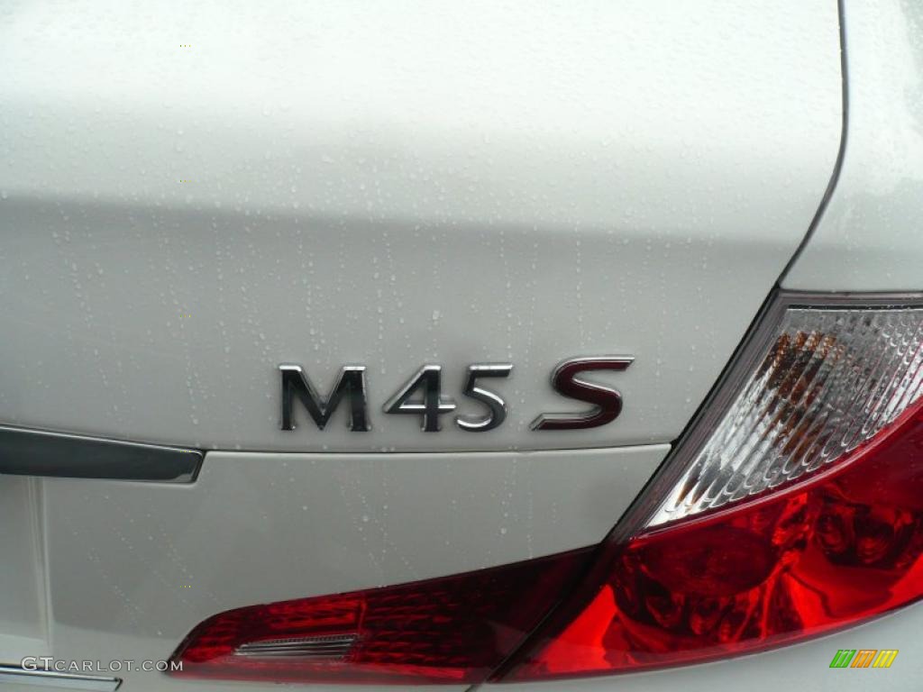 2008 Infiniti M 45 S Sedan Marks and Logos Photo #49773007