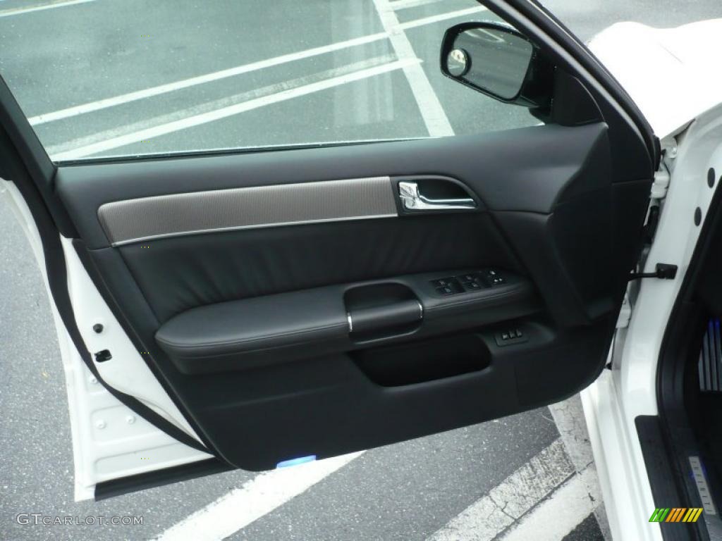 2008 Infiniti M 45 S Sedan Graphite Door Panel Photo #49773100