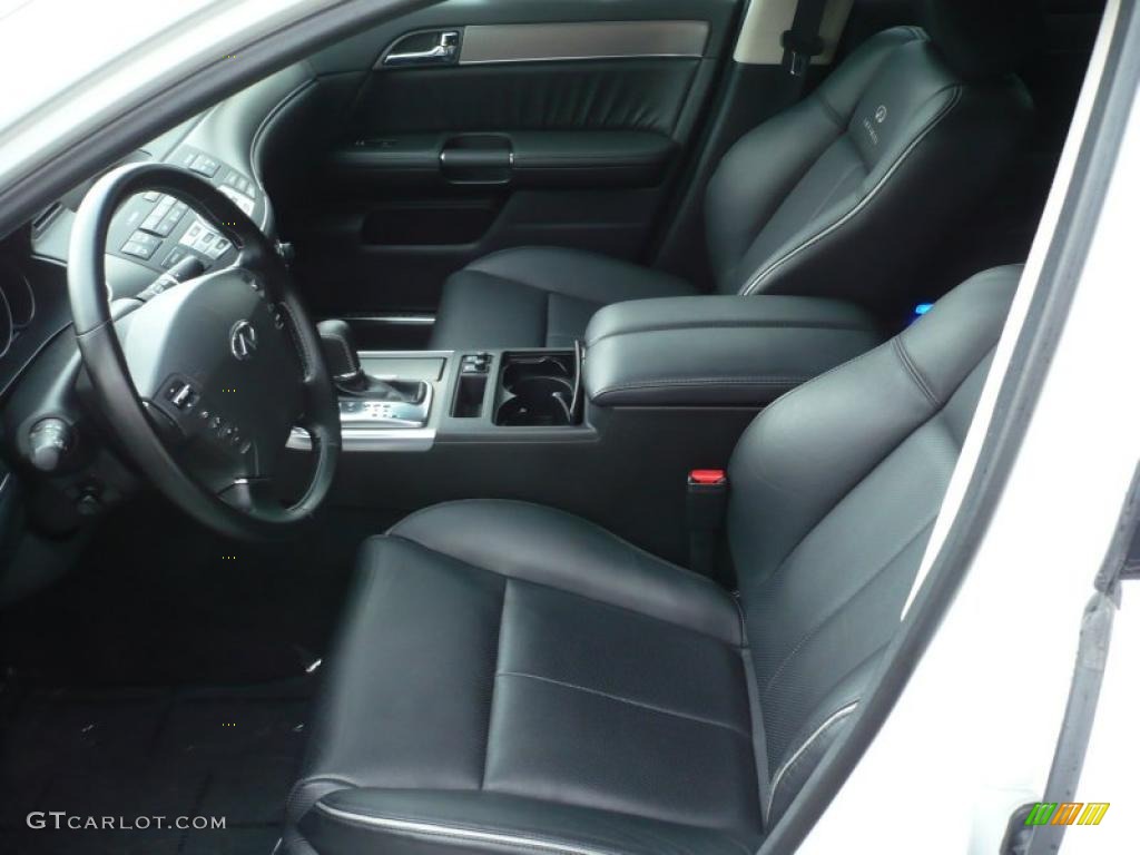 Graphite Interior 2008 Infiniti M 45 S Sedan Photo #49773115