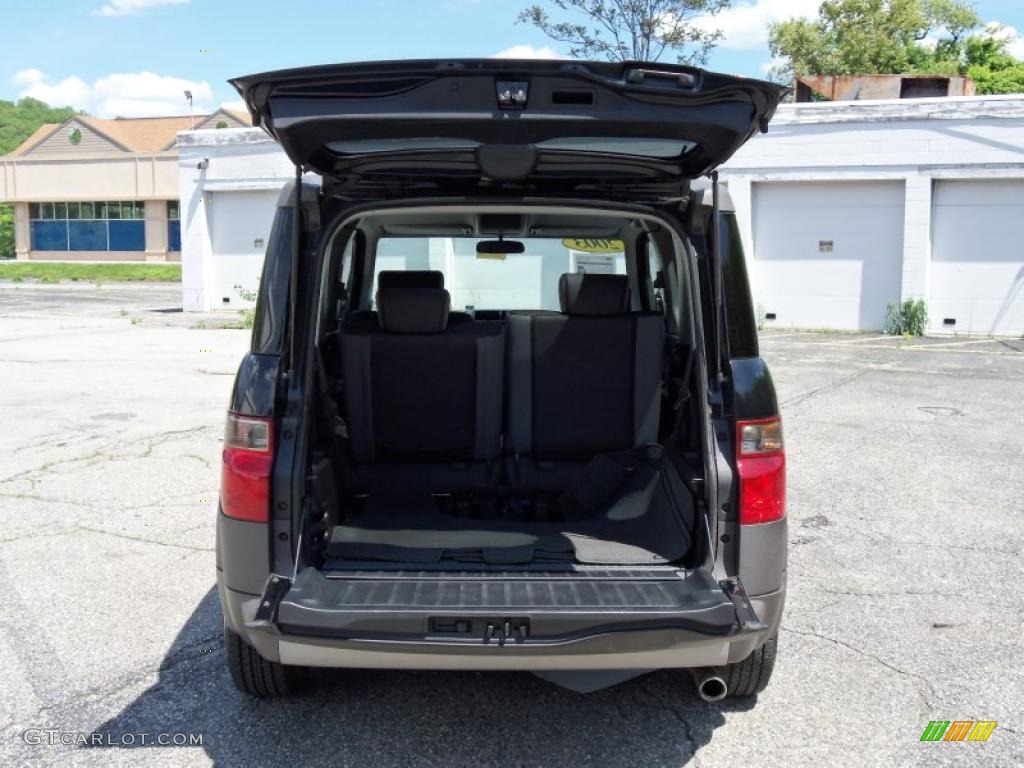 2003 Element EX AWD - Nighthawk Black Pearl / Gray photo #8