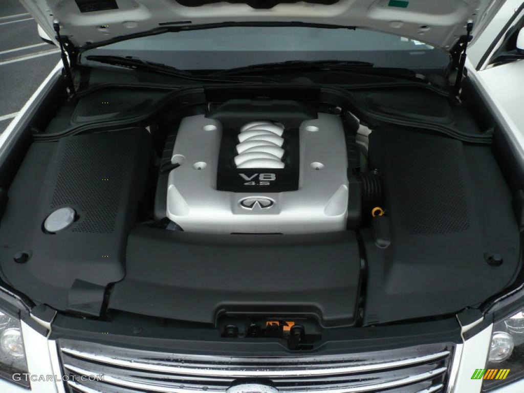 2008 Infiniti M 45 S Sedan 4.5 Liter DOHC 32-Valve VVT V8 Engine Photo #49773232