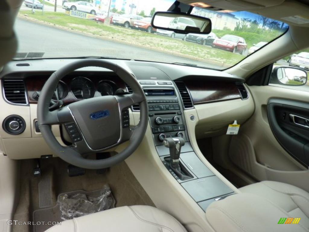 2011 Ford Taurus SEL AWD Light Stone Dashboard Photo #49773640