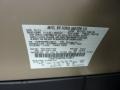 UP: Gold Leaf 2011 Ford Taurus SEL AWD Color Code