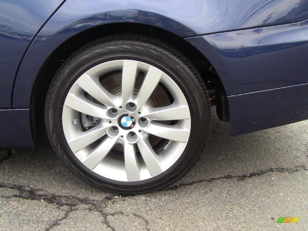 2011 3 Series 335i xDrive Sedan - Deep Sea Blue Metallic / Beige photo #6