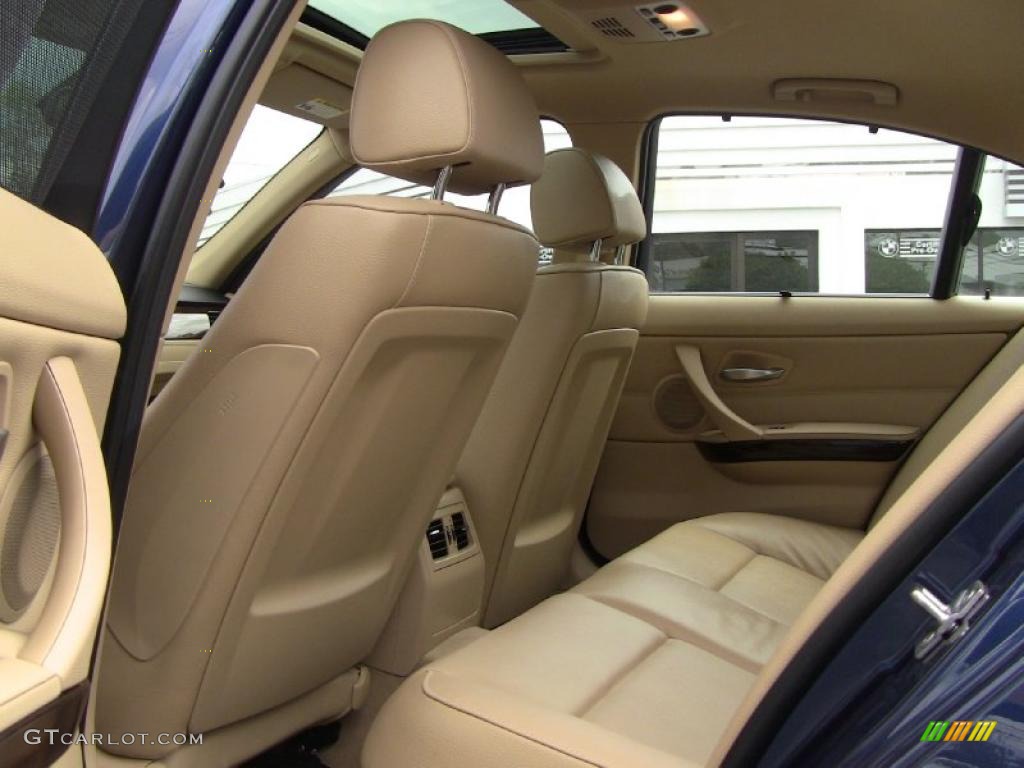 2011 3 Series 335i xDrive Sedan - Deep Sea Blue Metallic / Beige photo #10