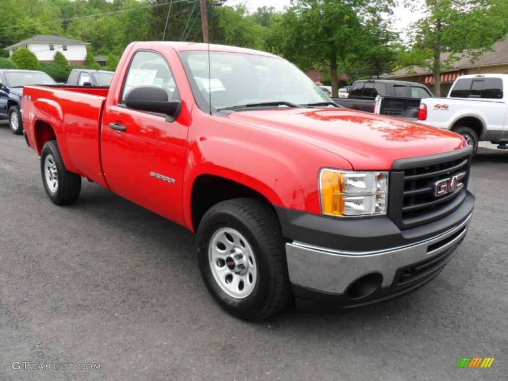 Fire Red GMC Sierra 1500