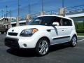 2010 Clear White Kia Soul Sport  photo #1