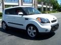 2010 Clear White Kia Soul Sport  photo #7