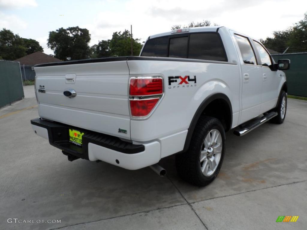 2010 F150 FX4 SuperCrew 4x4 - Oxford White / Black photo #3