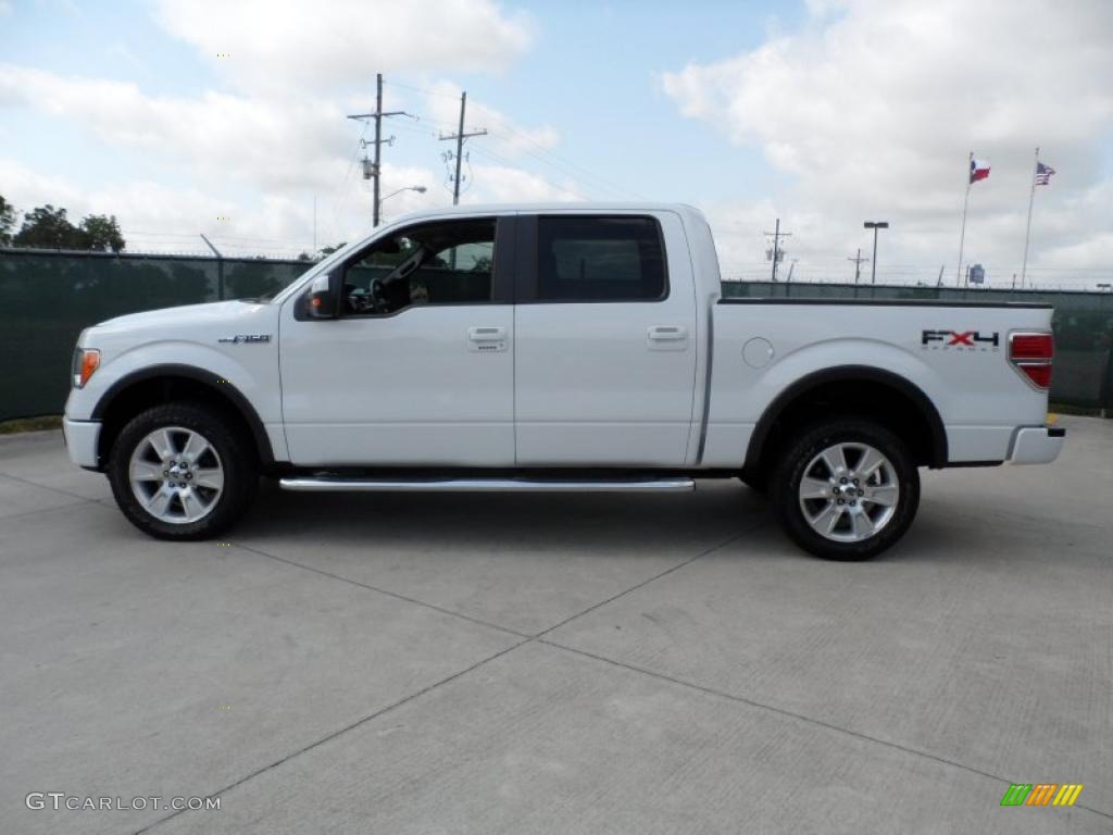 2010 F150 FX4 SuperCrew 4x4 - Oxford White / Black photo #6