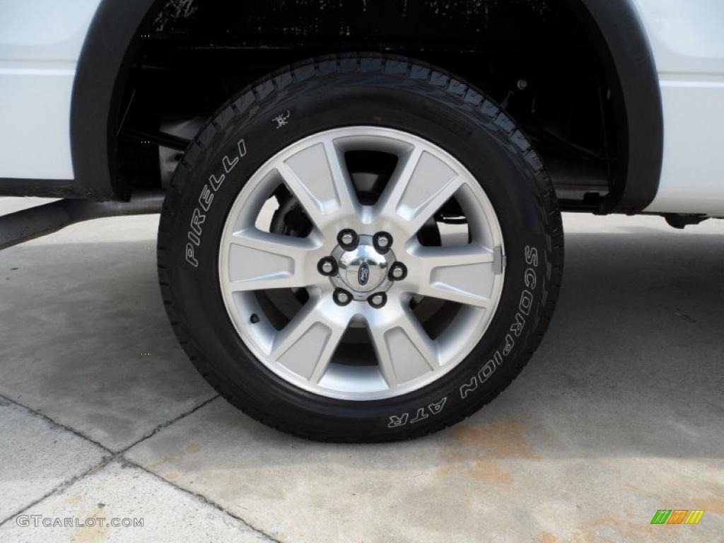 2010 F150 FX4 SuperCrew 4x4 - Oxford White / Black photo #15