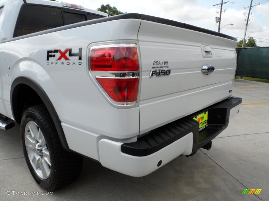 2010 F150 FX4 SuperCrew 4x4 - Oxford White / Black photo #25