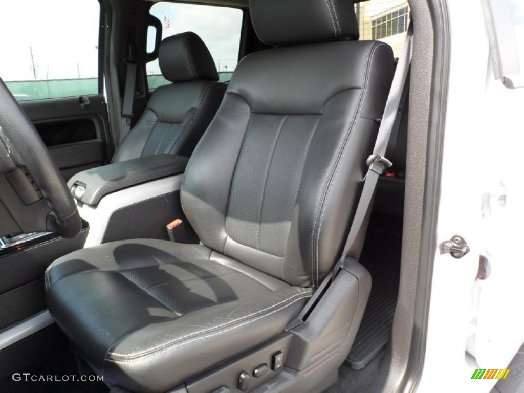 2010 F150 FX4 SuperCrew 4x4 - Oxford White / Black photo #38