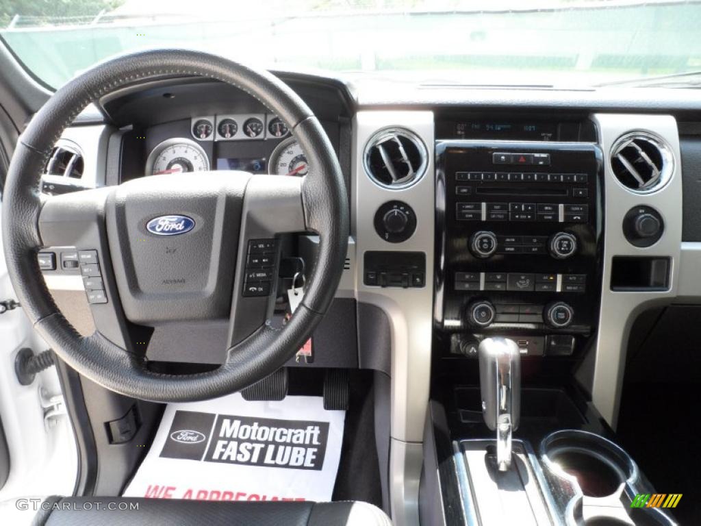 2010 F150 FX4 SuperCrew 4x4 - Oxford White / Black photo #40