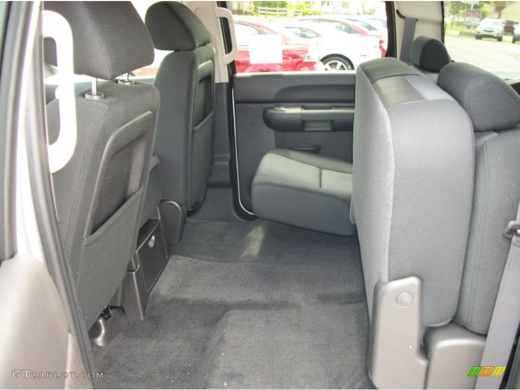 2011 Silverado 1500 LT Crew Cab 4x4 - Sheer Silver Metallic / Ebony photo #26