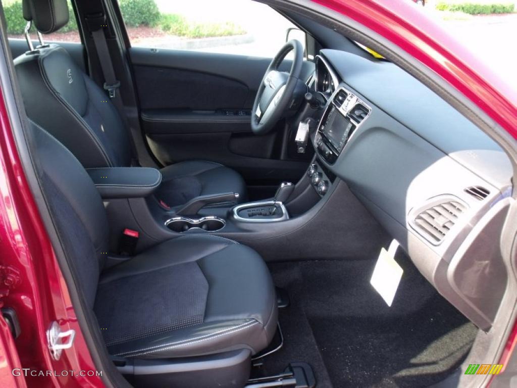 Black Interior 2011 Chrysler 200 S Photo #49775248