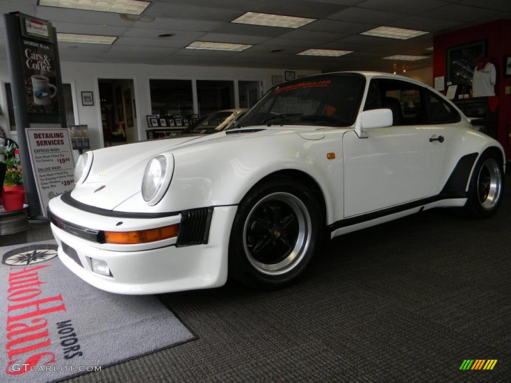 1980 911 Turbo Coupe - Grand Prix White / Black photo #1