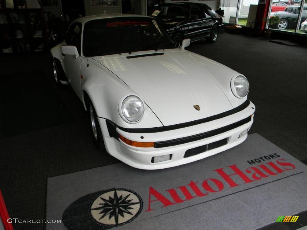 1980 911 Turbo Coupe - Grand Prix White / Black photo #8