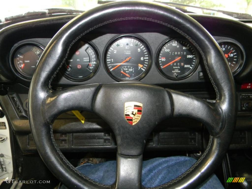 1980 911 Turbo Coupe - Grand Prix White / Black photo #30