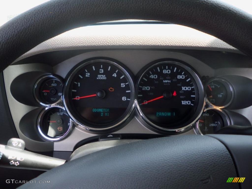 2011 Chevrolet Silverado 2500HD LS Crew Cab 4x4 Gauges Photo #49776733