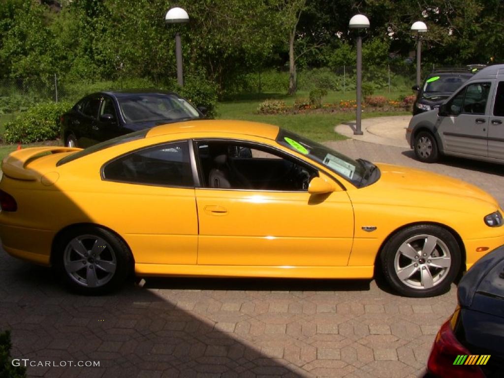 2004 GTO Coupe - Yellow Jacket / Black photo #8