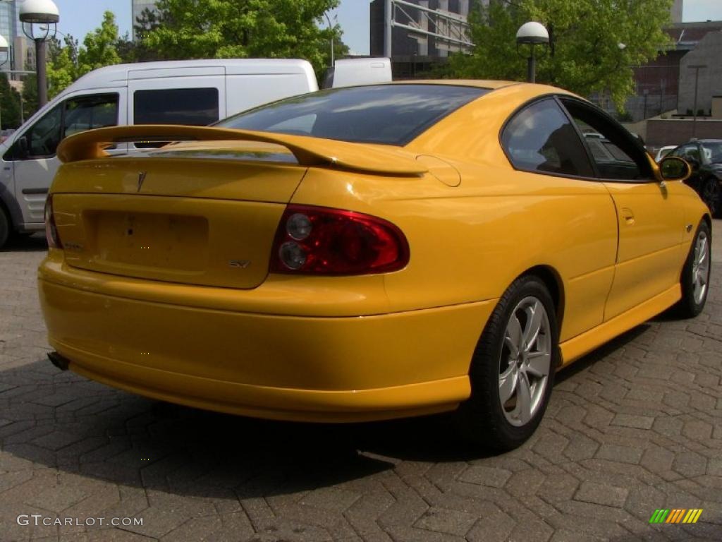 2004 GTO Coupe - Yellow Jacket / Black photo #10