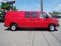 2010 Victory Red Chevrolet Express 2500 Work Van  photo #4