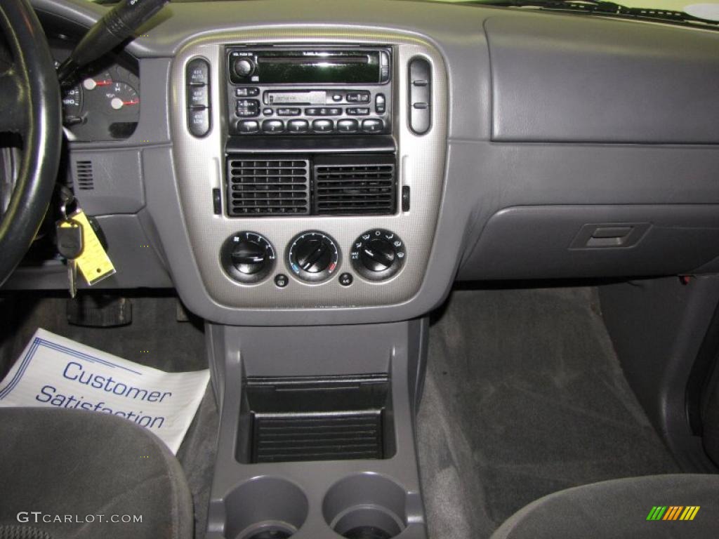 2003 Explorer XLT 4x4 - Redfire Metallic / Graphite Grey photo #10