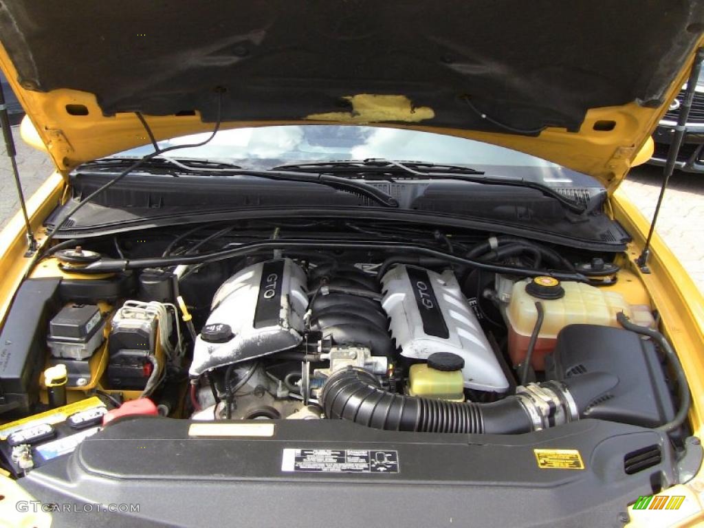 2004 Pontiac GTO Coupe 5.7 Liter OHV 16-Valve V8 Engine Photo #49777276