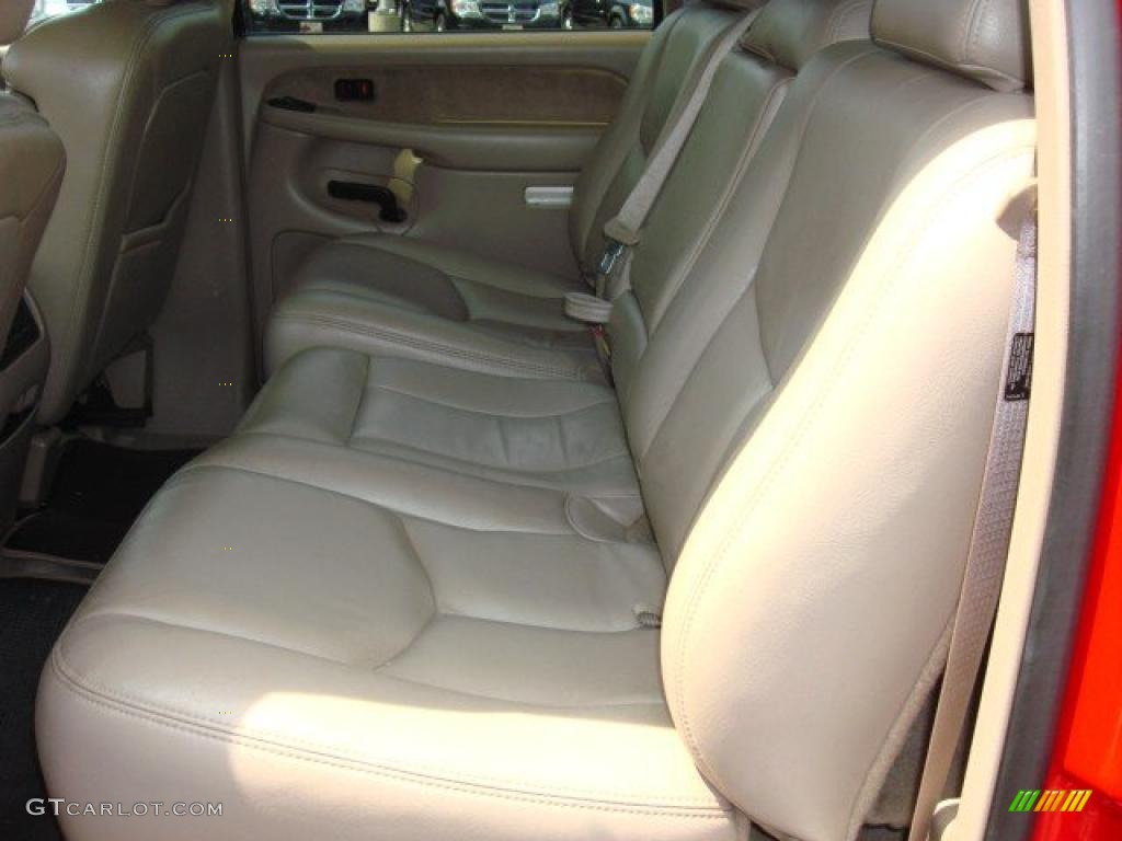 Tan Interior 2003 Chevrolet Silverado 3500 LT Crew Cab 4x4 Dually Photo #49777387