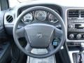 Dark Slate Gray 2011 Dodge Caliber Heat Steering Wheel