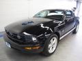 2008 Black Ford Mustang V6 Premium Coupe  photo #2