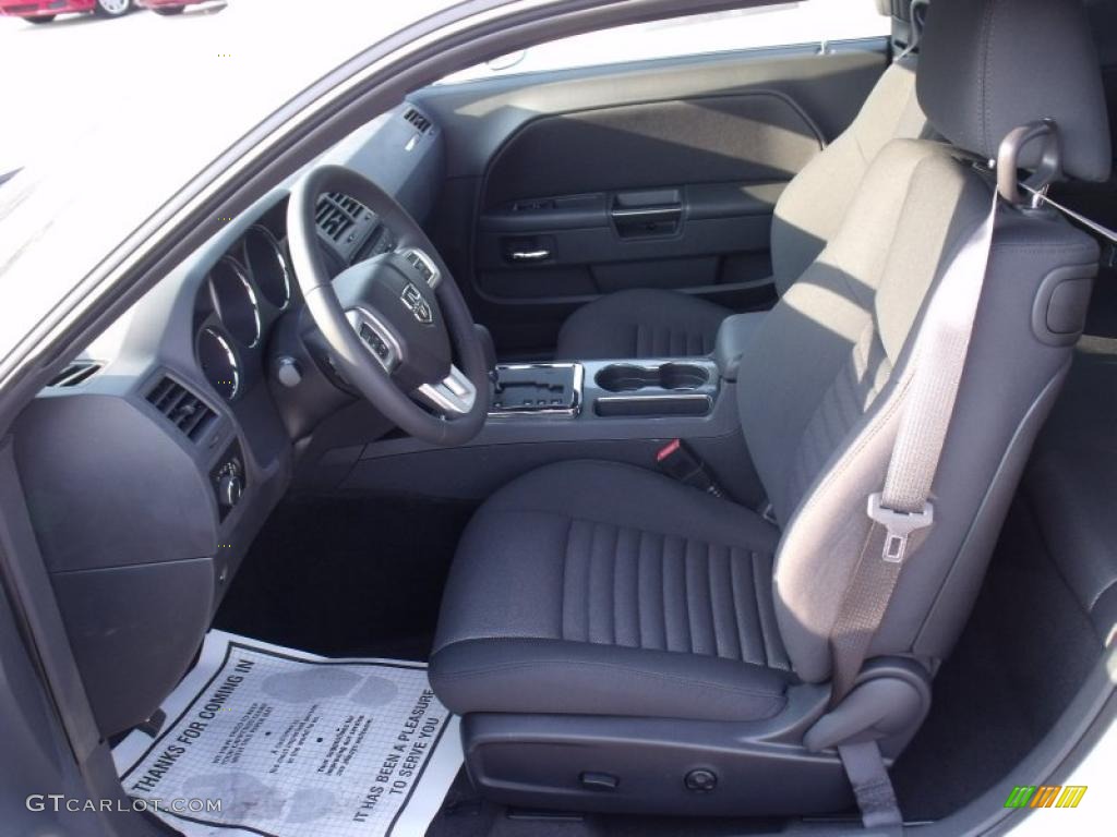 2011 Challenger SE - Bright White / Dark Slate Gray photo #6