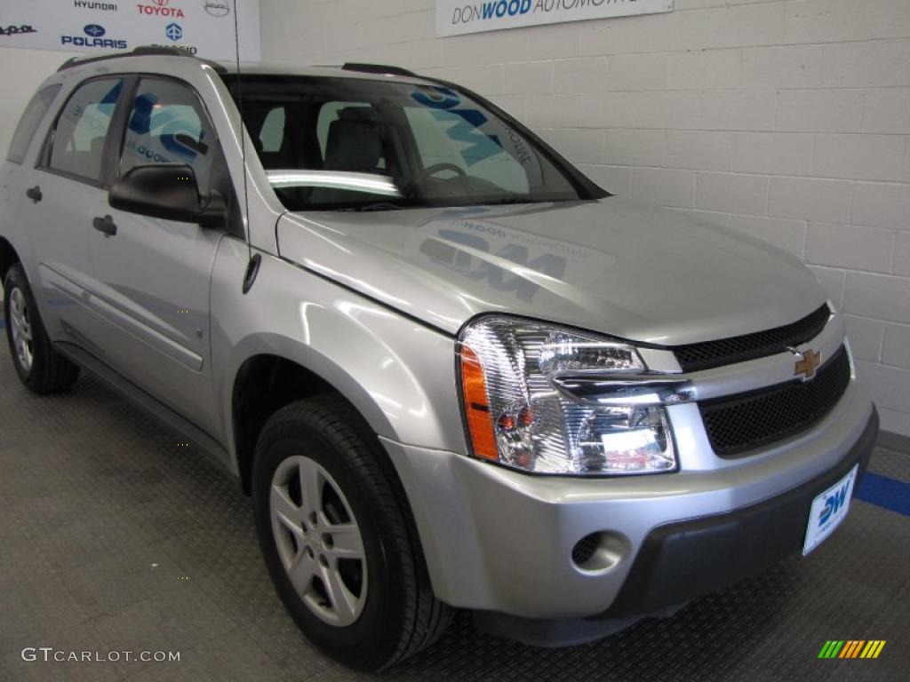 2006 Equinox LS AWD - Galaxy Silver Metallic / Light Gray photo #1