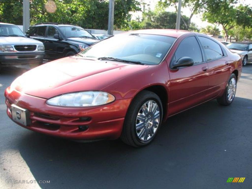 Inferno Red Tinted Pearl 2004 Dodge Intrepid SE Exterior Photo #49778437