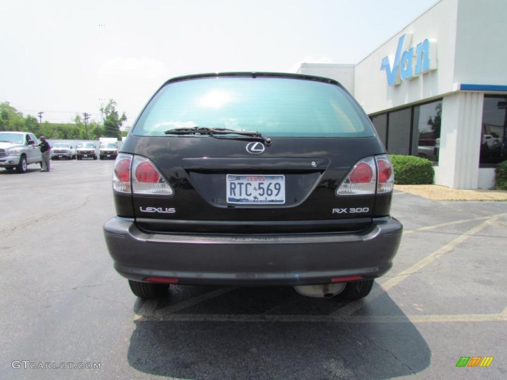 2001 RX 300 AWD - Black Onyx / Ivory photo #6